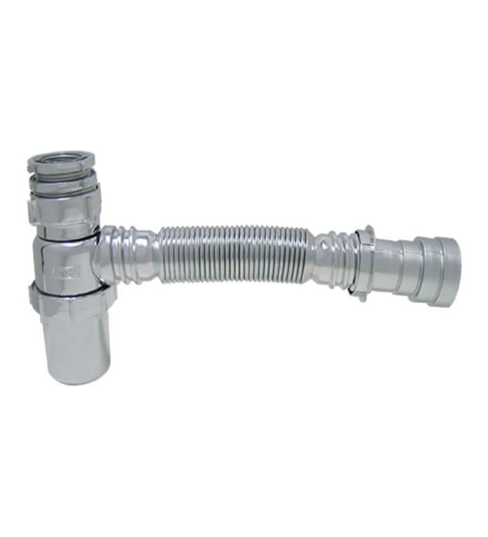 SIFÓN UNIVERSAL CROMADO SSUC2 ASTRA C/Vaso
